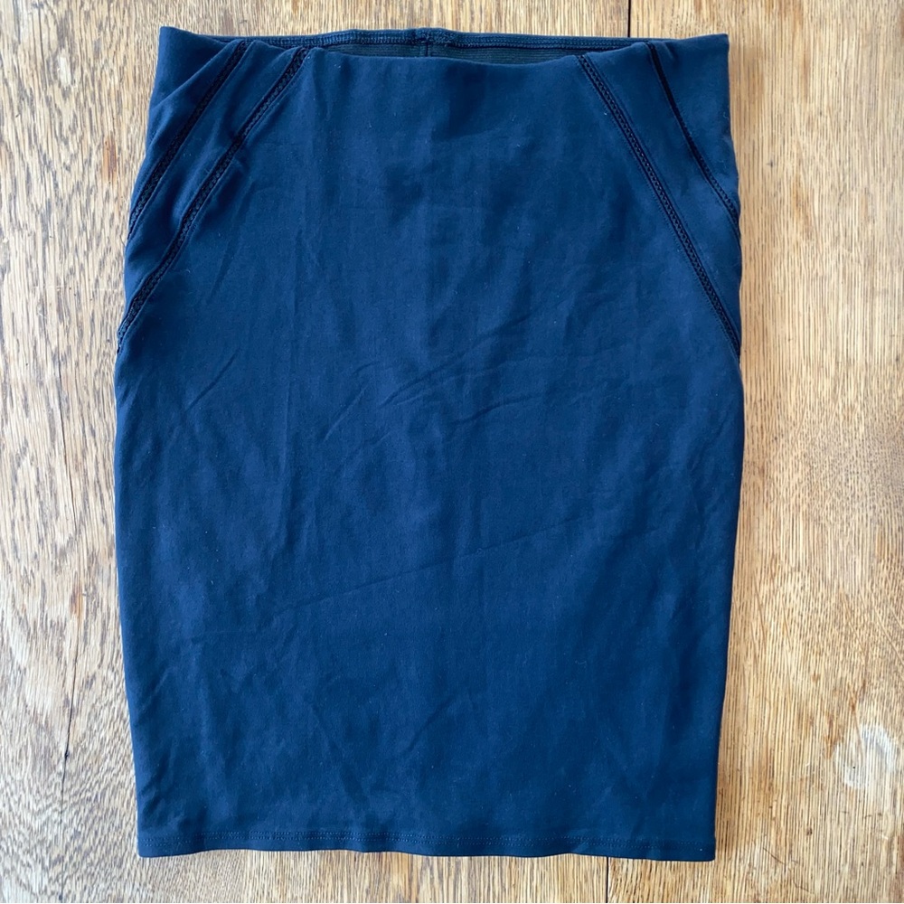 David Lerner Classic Black Pencil Skirt